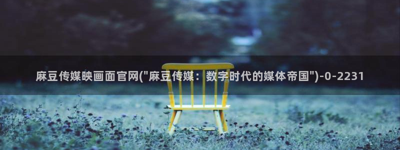 麻豆视频分类