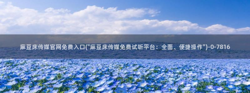 麻豆视频网站